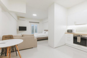 Calm underground studio with private terrace